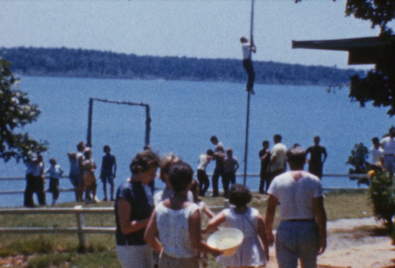 Synod of Arkansas-Oklahoma junior camp, Lake Texoma, 1961.