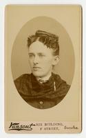 Portrait of Ida Roscoe, 1886.