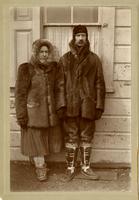 Photographs of families/groups in Alaska.