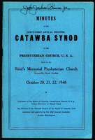Synod of Catawba minutes, 1948.