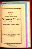 Synod of Catawba minutes, 1956.