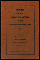 Synod of Catawba minutes, 1930.