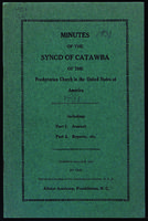 Synod of Catawba minutes, 1931.