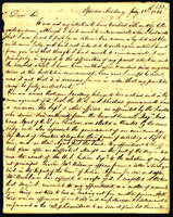 Letter to Walter Lowrie from Edmund McKinney, July 18, 1844.