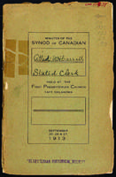 Synod of Canadian minutes, 1913.