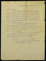 Letter from Korean church members thanking Annie Baird for her service, March 6, 1917.