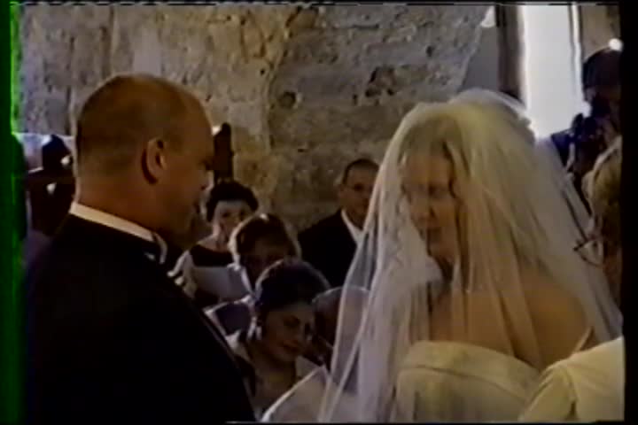 Simon and Annie wedding, 2002.