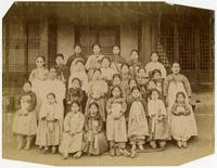 The Seoul Girls School. Group photo.