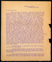 William M. Baird correspondence, 1916.