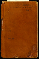 William M. Baird diary, 1892-1893.
