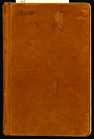 William M. Baird diary, 1894-1895.