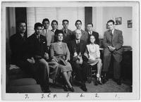 William M. Baird, Jr., Anna L. Baird, and Mexican students.