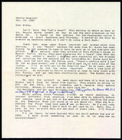 Margaret Purchase letter to Kitty Sheidy, December 18, 1983.