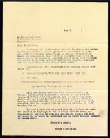 Correspondence regarding Aimee and Frank Millican's East Cliff property in China, 1926 to 1934.