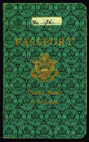 Aimee Millican United States passport, 1948.