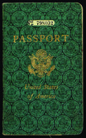Aimee Millican United States passport, 1944.
