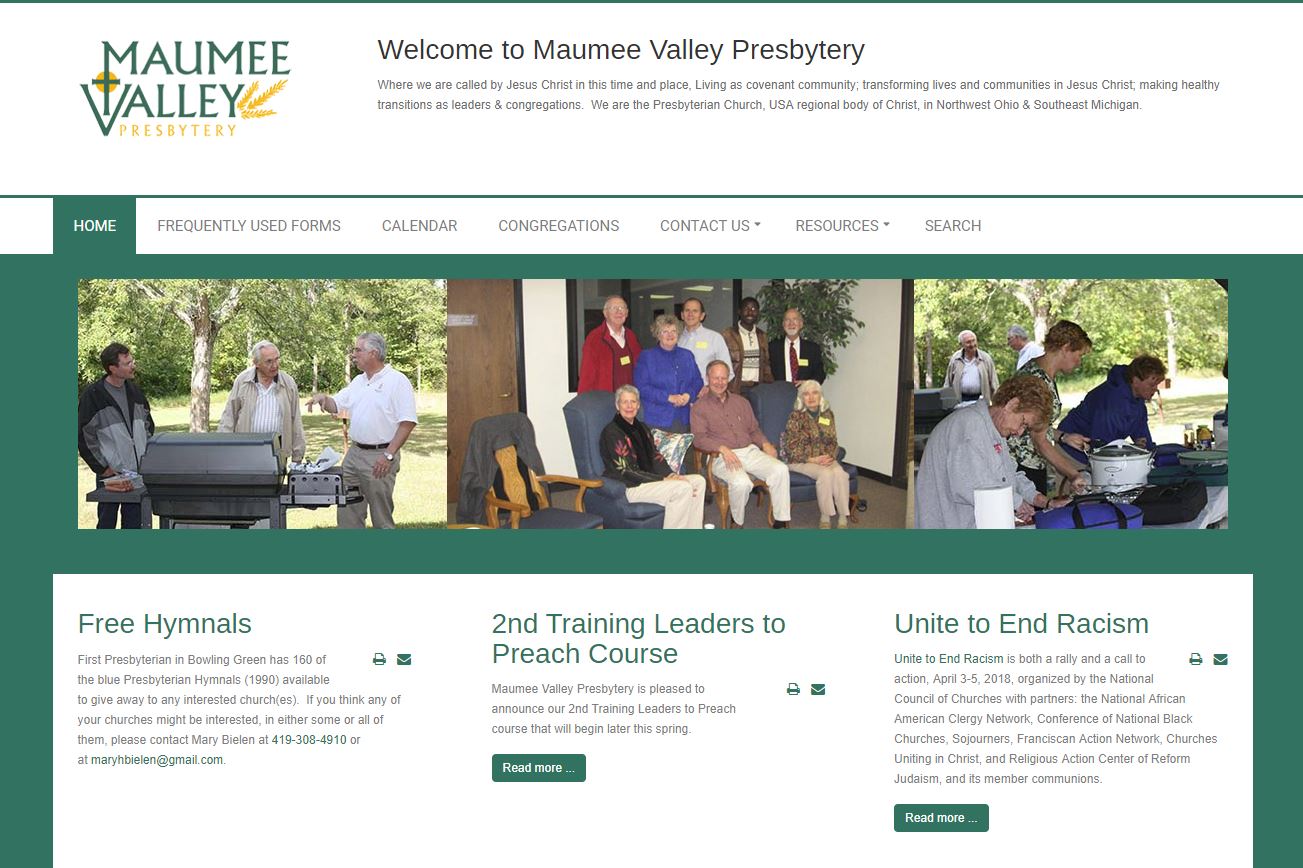 Maumee Valley Presbytery.