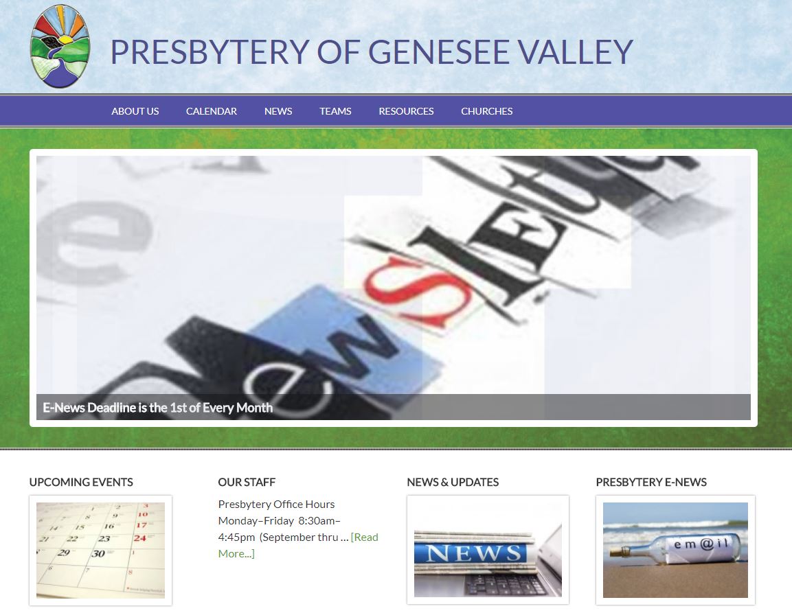 Presbytery of Genesee Valley.