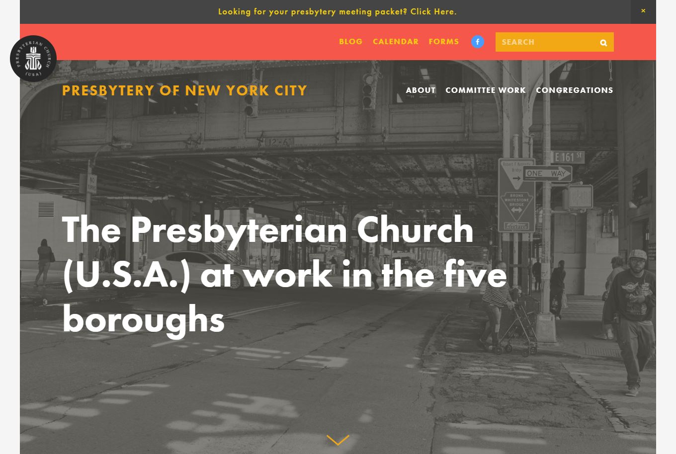 Presbytery of New York City.