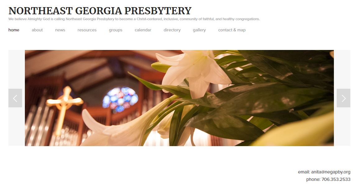 Northeast Georgia Presbytery.