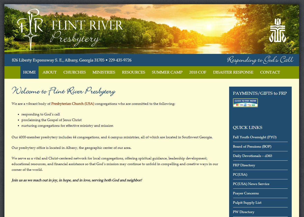 Flint River Presbytery.
