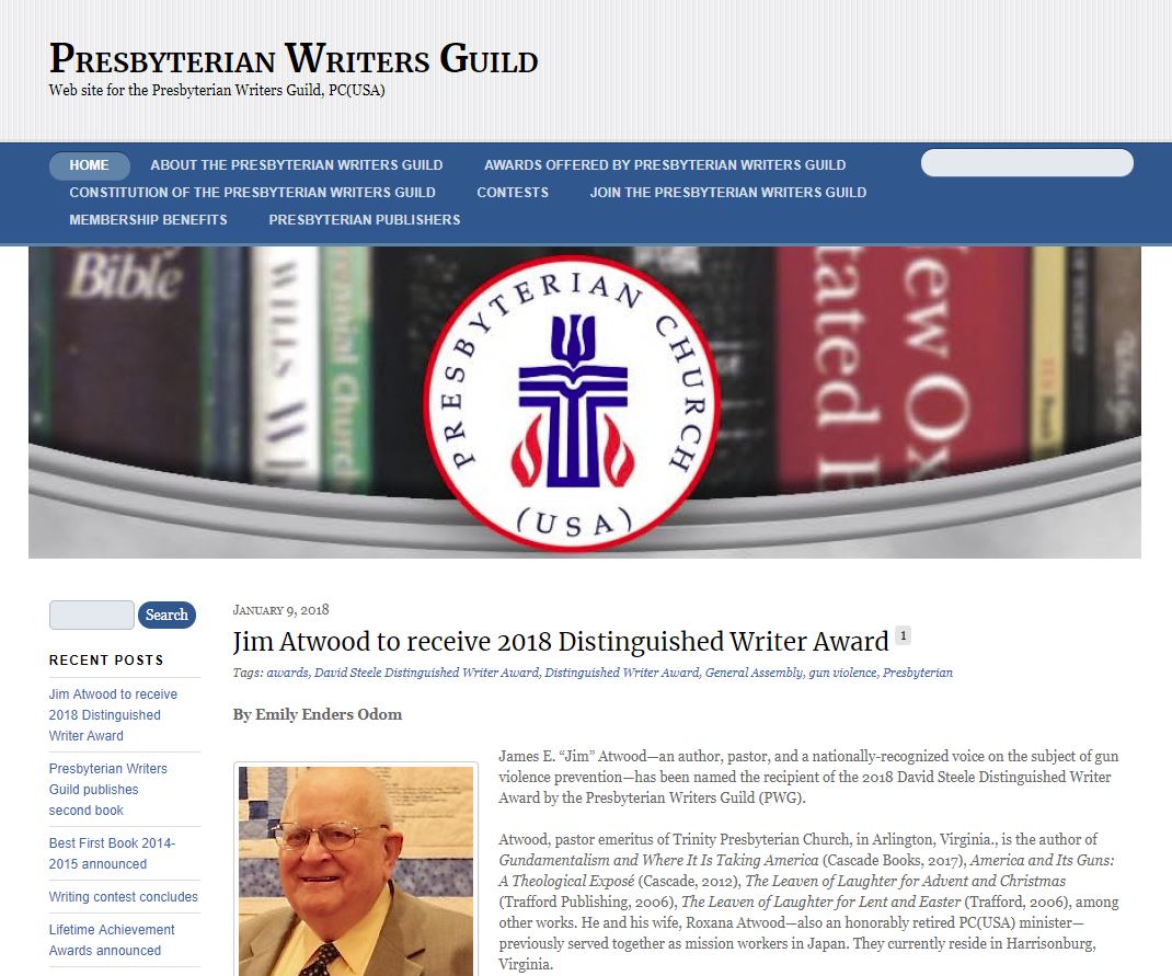 Presbyterian Writers Guild.