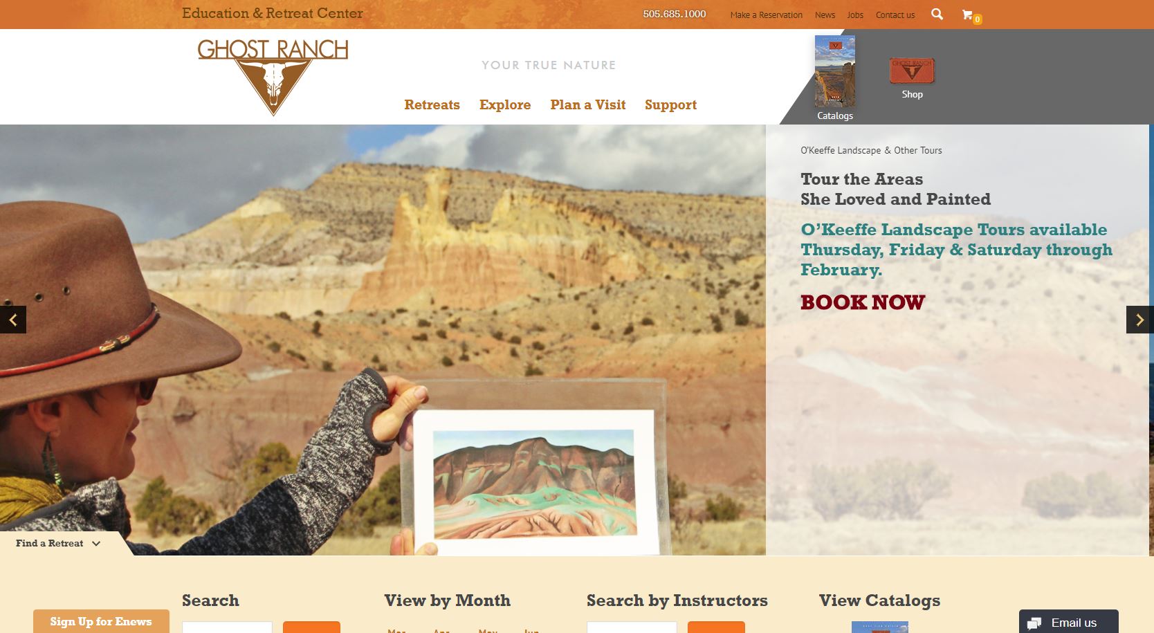 Ghost Ranch Education and Retreat Center.
