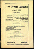 "The Church Eclectic," August 1906.