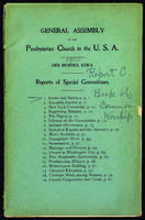 Reports of Special Committees to the General Assembly, 1906.