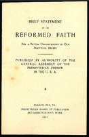 Brief Statement of the Reformed Faith.