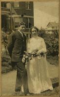Wedding of Aimee and Frank Millican, Seattle, Washington, 1906.