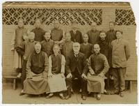 Frank Millican and other missionaries, group photo.