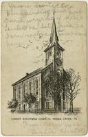 Christ Reformed Church, Indian Creek, Pennsylvania.