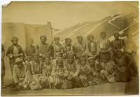 Group of men and boys, Iran.