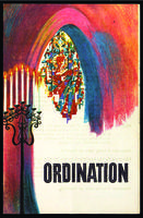 Rachel Henderlite ordination service program, 1965.