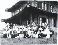 Presbyterian Council meeting at Pyengyang Academy, 1907.