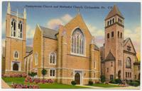Presbyterian Church and Methodist Church, Carbondale, Pennsylvania.