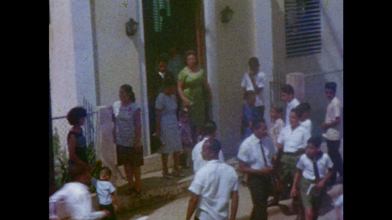 Marina Presbyterian Church (Mayagüez, P.R.) motion picture, 1962.