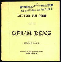 Little Ah Yee of the Opium Dens.