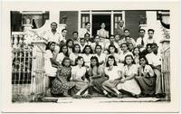 Group of students at the Presbyterian Continuation School, Lajas, Puerto Rico.