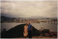 Alma and Jim Wright in Vitória, Brazil.