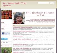 Rev. Janie Spahr Trial Updates.