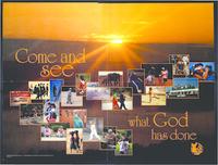 Come and see what God has done poster.