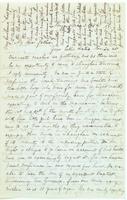 Correspondence to Franklin Knight from Juana Knight McCartee, 1854 to 1860.