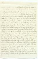 Correspondence to Henry William Rankin from Juana Knight McCartee, 1862 to 1906.
