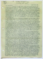 Letter from Henry Smith Leiper to “Dear Homelanders”, August 30, 1935.