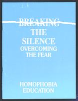 Breaking the silence, overcoming the fear