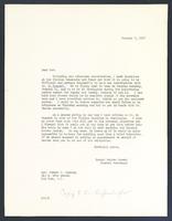 Correspondence regarding Alcide de Gasperi, 1947.