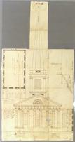Jonesborough Presbyterian Church (Jonesborough, Tenn.) architectural drawing, 1847.