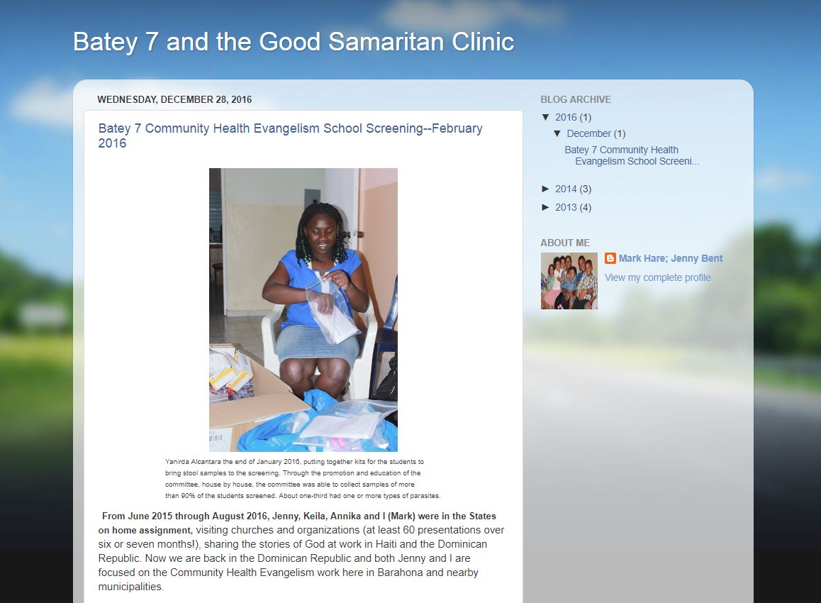 Batey 7 and the Good Samaritan Clinic.